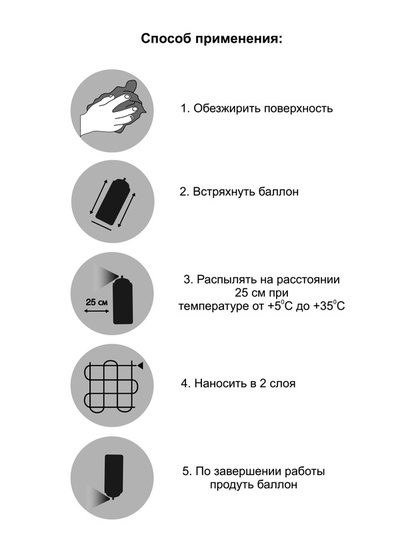 Краска аэрозольная RAL5021 Водная Лазурь CORALINO SATIN полуматовая 520мл