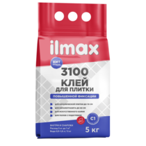 Клей для плитки ilmax 3100 5 кг