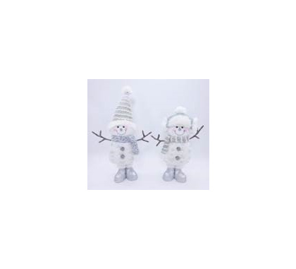 Фигурка новогодняя Калядны час Snowman 51см, арт. HE2209B-104