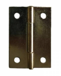 Петля карточная 22х35 мм, золото