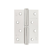 Петля дв. 100 левая ст. хром без колп ЭКО (2шт) NORA-M