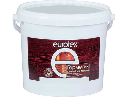 Герметик шовный для дерева 6 кг Сосна Eurotex