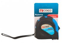 Рулетка 10 м. х 25 мм., обрез. корпус, магнит, класс точности II СОЮЗ 21125