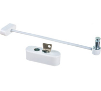 Ограничитель для ПВХ окон тросовый с ключом белый арт У1-5779.Б Левша