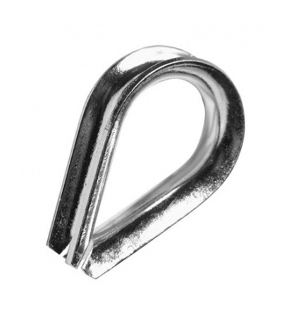 Коуш для стальных канатов (Тип А) DIN 6899 10 мм фас 2 шт Bohrer