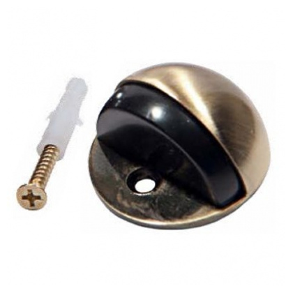 Упор дверной C802 AB бронза