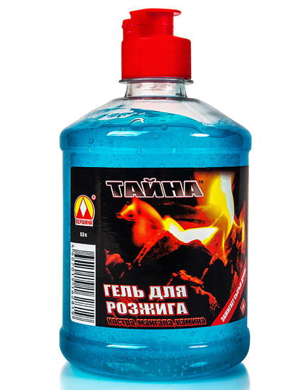 Средство для розжига гель ТАЙНА, 0,5л