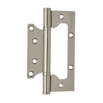 Петля дв. 125 универс.накладн.без врезки хром без колп. (2шт) NORA-M