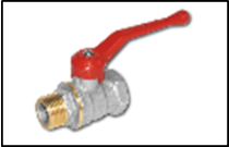 Кран шаровой DN 15 PN1,6 МПа 11Б27п7, Нб.9 м-ц арт.ZW10147