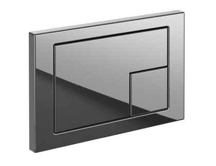 Кнопка для инсталляции Cersanit CORNER, пластик хром глянцевый арт.64108