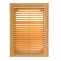 Решётка вентиляционная разъем.180х250мм прям.жал. Эковент - 1825П