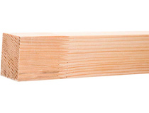 Брус строганый сращенный 19х40х1000 мм, Экстра, хвоя