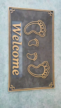 Коврик придверный HomeKO x239730 резина 75х45см