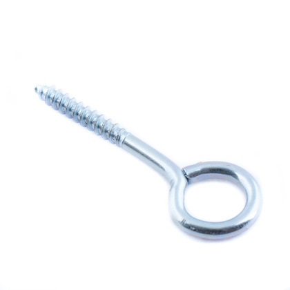 Шуруп-крючок кругл. 2,0x20 белый цинк 8 шт