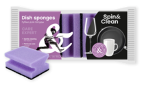 Губки для посуды Rock'n'Roll, профильные, серия Care Expert, 5 шт