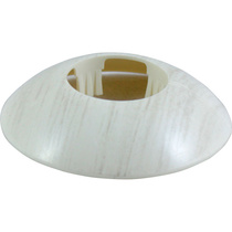 Розетты напольные/обвод ПВХ для труб d-16 Береза (2 шт)