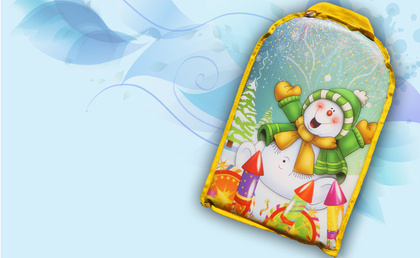 Санки-ледянки Lesnikovo прямоугольные, арт. 14-120ТП