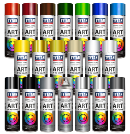 Краска аэрозольная TYTAN Professional RAL 6018 светло-зеленая 400мл