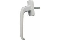 Ручка оконная алюминиевая Ротекс белая арт У1-2321.Б Левша