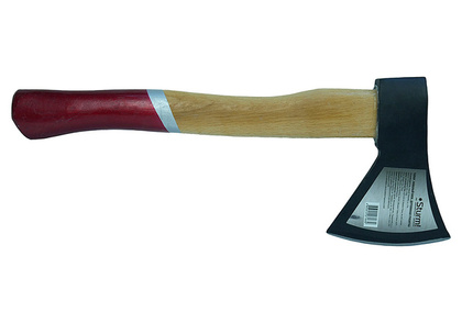 Топор 0.8 кг. ков. боек, дерев. рук-ка Sturm! 1015-52-WD0800