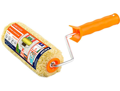 Валик Акор 240, D6mm, ЭКСПЕРТ желтый ворс