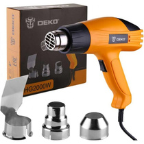 Фен технический DEKO HG2000W (2000Вт,2реж.,350/500град) 063-4166