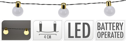 Гирлянда декоративная электрическая Лампочки, Koopman AX3204500