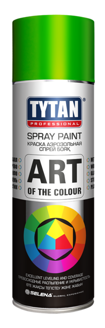 Краска аэрозольная TYTAN Professional RAL 6018 светло-зеленая 400мл