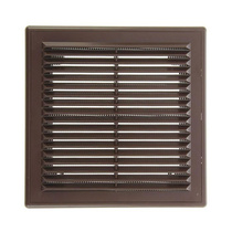 Решётка вентиляционная разъем.208х208мм прям.жал. Эковент - 2121П