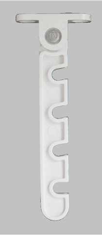 Гребенка для пластиковых окон белая Левша