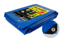 Тент строительный с люверсами WUNDER 80г/м2 2х3м (S=6м2)