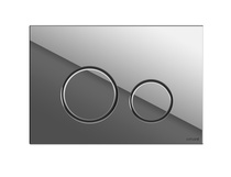 Кнопка для инсталляции Cersanit TWINS, пластик золотой матовый арт.63524