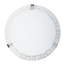 Светильник наст.-потол. Полюшко 300 НПБ 01-2х60-139 М16 проз./кл.мет. (2*60Вт, E27)