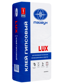 Клей для гипсокартона Тайфун Люкс 30 кг