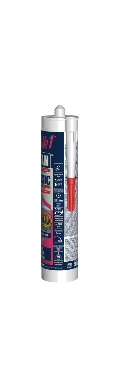 Клей Tytan Professional Classic Fix прозрачный 310мл