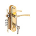 Замок врезной LH 7036-59PB золото