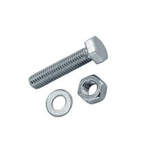 Набор болт М10х 90 шестигр.гол. оцинк. (2шт) + гайка + шайба