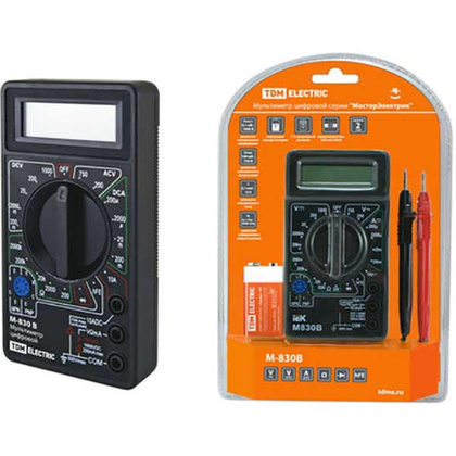 Мультиметр цифровой  TDM SQ1005-0001