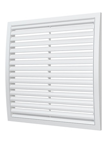 Решетка вентиляционная РР разъемная 350х350 пластик ERA