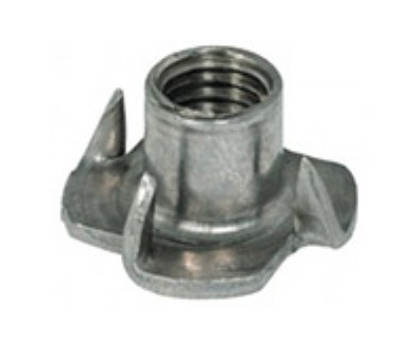 Гайка - врезная М5х8 оцинкованная Suzhou Hongly Hardware DIN 1624 (5шт)