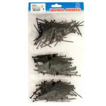 Набор саморезов гипсокартон-дерево 55-75мм 210 шт