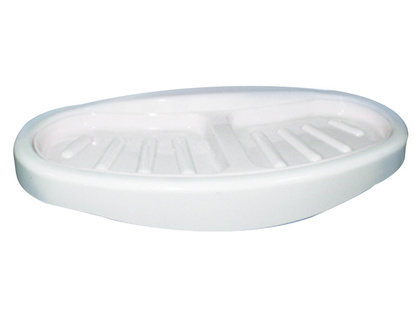 Мыльница Белпласт УЮТ для 2-х кусков мыла,  С374А-2830