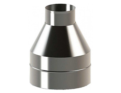 Заглушка дымоходная d.150мм,304-0,5мм.