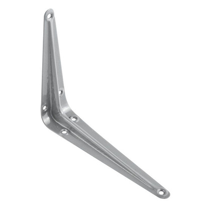 Уголок для полок 150х125 серебро