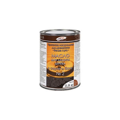 Масло для защиты дерева в саунах и банях №2 ПАРАД 0,9 кг