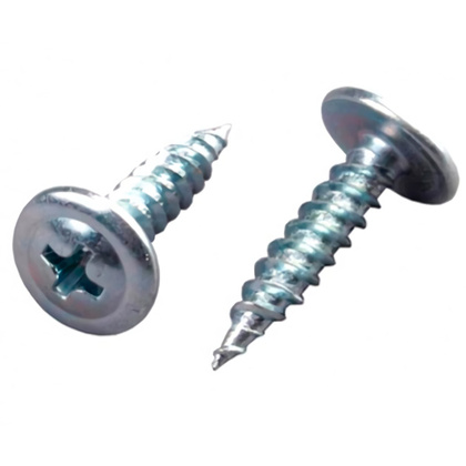 Шуруп-саморез 4,2х19 по металлу пресс-шайба острый оцинкованный, 30 шт