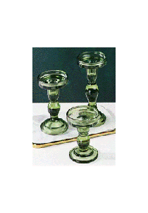 Подсвечник Aurora Art&Home 8,5х13,5см, стекло, арт. BL-ZT-003