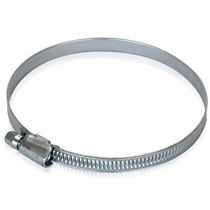 Хомут стальной червячный 110-130 мм, ширина 9 мм (арт. Хомут 110-130)