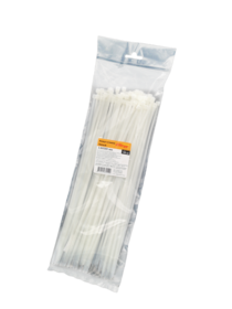 Хомут-стяжка 3,6х300мм Energy (белый) 100шт