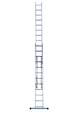 Лестница алюм. двухсекционная 12 ступеней STAIRS AL212
